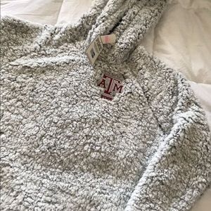 Victoria’s Secret Pink X Texas A&M Sherpa Hoodie